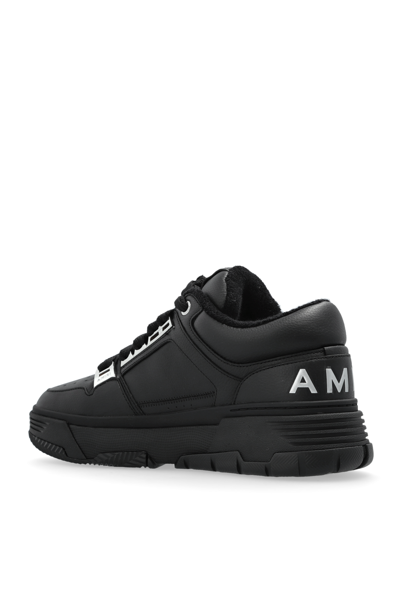 スニーカー AMIRI FW25 SNEAKER \"MA-1\" (AMFOSR1152 BLACK) AMIRI: Black Metallic MA-1 Sneakers | SSENSE